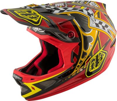 Troy Lee Designs D3 Carbon MIPS Longshot Red 2017 Review